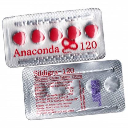 Sildigra 120 mg. Generic for Viagra, Revatio