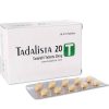 Tadalista 20 mg. Generic for Cialis, Adcirca, Tadacip