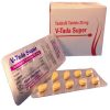 V-Tada Super 20 mg. Generic for Cialis, Adcirca, Tadacip