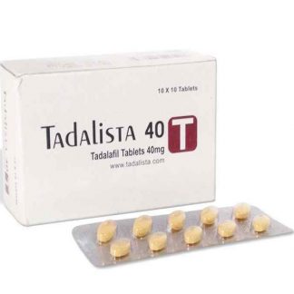 Tadalista 40 mg. Generic for Cialis, Adcirca, Tadacip